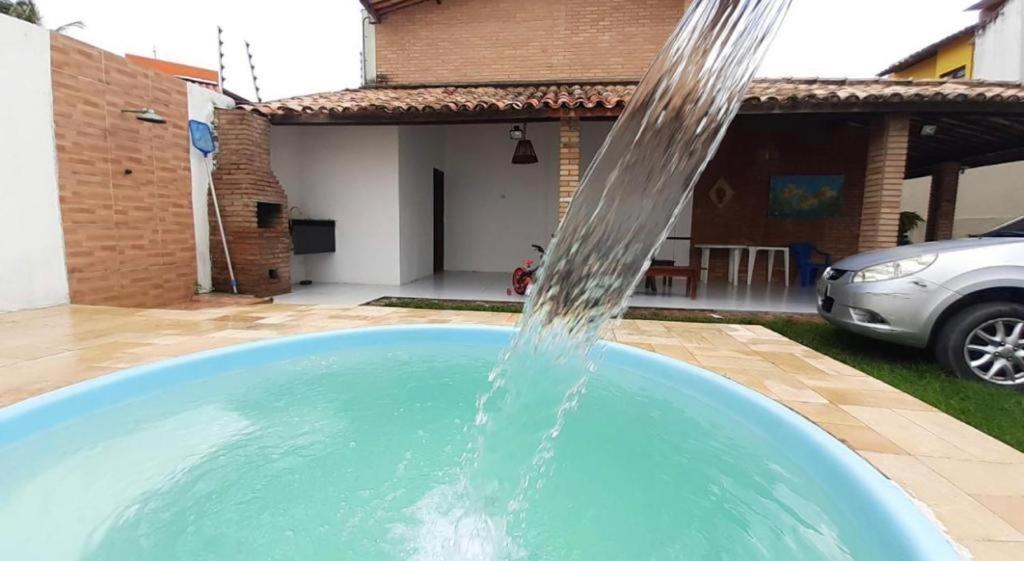 Casa Duplex Com 2 Suites Com Ar Condicionado ,100M Da Praia - Barra De Sao Miguel, A 8 Minutos Da Praia Do Gunga E A 3 Da Praia Bonita! Condominio Com Piscina E Churrasqueira! Kültér fotó